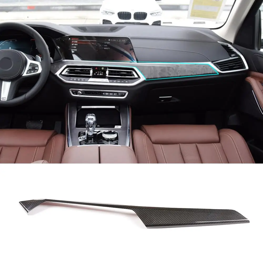 Центральная консоль из углеродного волокна для BMW X5 G05 2019-2020, декоративная панель, аксессуары для салона автомобиля, левая рука
Центральная консоль из углеродного волокна для BMW X5 G05 2019-2020, декоративная панель, аксессуары для салона автомобиля, левая рука