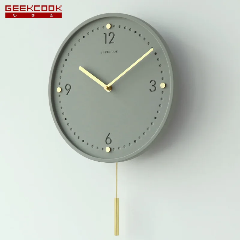 Simple Luxury Wall Clock Modern Design Round Industrial Decor Silent Wall Clock Pendulum Reloj De Pared Home Decoration BZ50WC
Simple Luxury Wall Clock Modern Design Round Industrial Decor Silent Wall Clock Pendulum Reloj De Pared Home Decoration BZ50WC