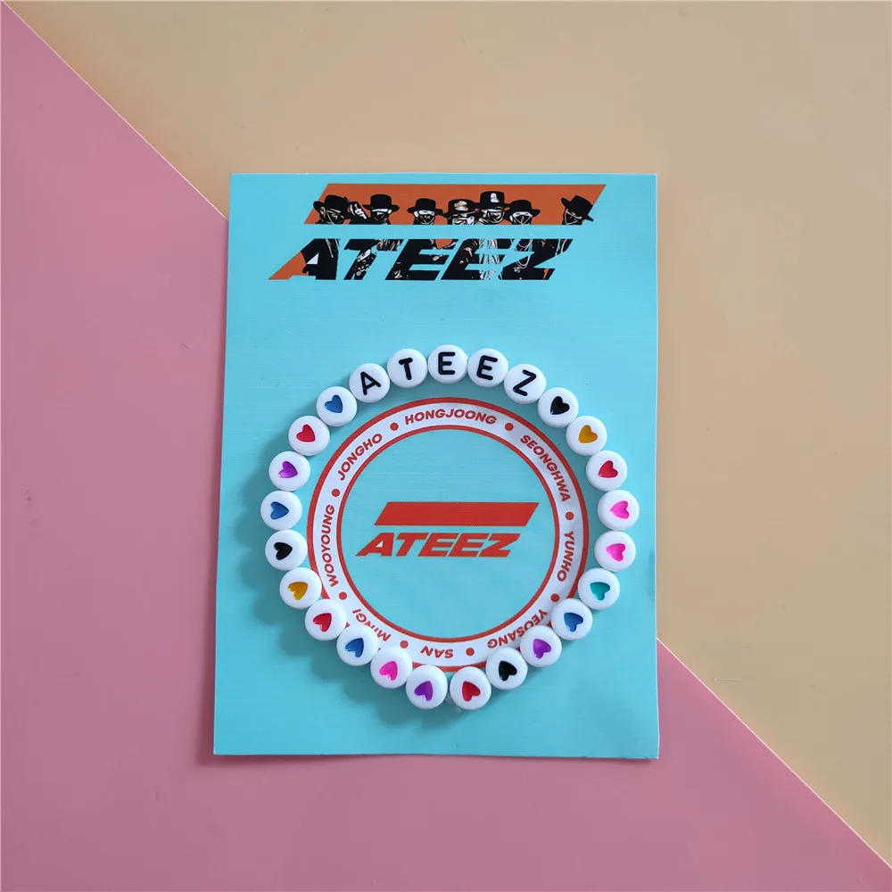 Kpop ATEEZ браслет ATINY для коллекции вещей MINGI YUNHO акриловый K POP альбом Новые