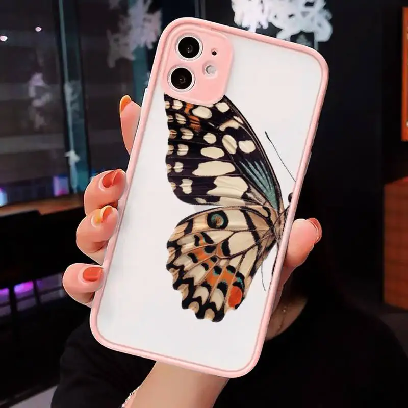 Cute Butterfly Phone Case Matte Transparent For iPhone 12 Mini 11 Pro XR XS Max 7 8 Plus
Cute Butterfly Phone Case Matte Transparent For iPhone 12 Mini 11 Pro XR XS Max 7 8 Plus