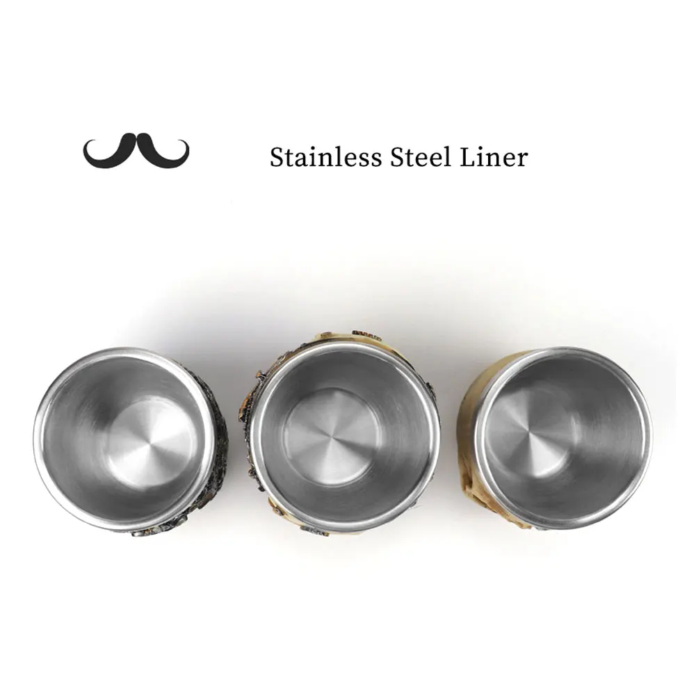 Salon Men Beard Shaving Soap Bowl Foaming Soap Bowl Facial Hair Beard Clean Shaving Brush Mug Skull Stainless Steel Bowl
Salon Men Beard Shaving Soap Bowl Foaming Soap Bowl Facial Hair Beard Clean Shaving Brush Mug Skull Stainless Steel Bowl