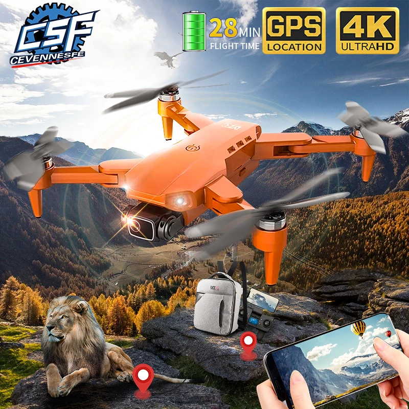 L900 PRO Drone 4K GPS Professional Dual HD Camera Brushless Motor 5G WIF FPV Foldable Quadcopter RC Distance 1200M VS SG906/Pro
L900 PRO Drone 4K GPS Professional Dual HD Camera Brushless Motor 5G WIF FPV Foldable Quadcopter RC Distance 1200M VS SG906/Pro
