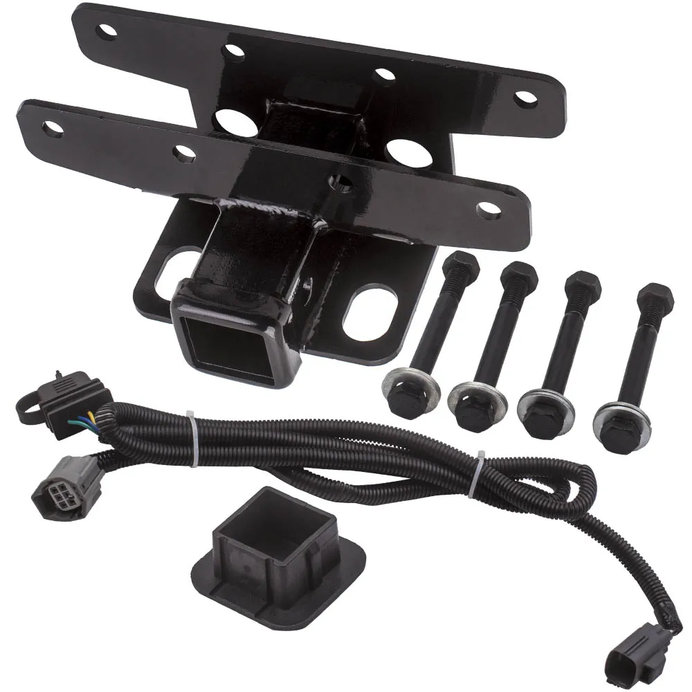 Черная стальная буксировочная сцепка прицепа для Jeep Wrangler и Unlimited 2 & 4 Door 2007-2018 JK, 2 дюйма
Черная стальная буксировочная сцепка прицепа для Jeep Wrangler и Unlimited 2 & 4 Door 2007-2018 JK, 2 дюйма