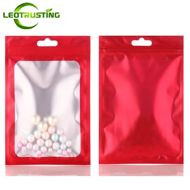 Matte Red Aluminum Foil Window Zip Lock Bag Translucent Red X-mas Party Gifts Pouches Hardware Cosmetics Lipsticks Jewelry Bags
Matte Red Aluminum Foil Window Zip Lock Bag Translucent Red X-mas Party Gifts Pouches Hardware Cosmetics Lipsticks Jewelry Bags