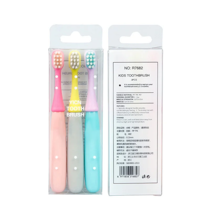 3pcs/set Soft Bristles Cute Children Toothbrush Little Mushroom Cartoon Silicone Brush Head Baby Kids Dental Oral Hygiene Care
3pcs/set Soft Bristles Cute Children Toothbrush Little Mushroom Cartoon Silicone Brush Head Baby Kids Dental Oral Hygiene Care