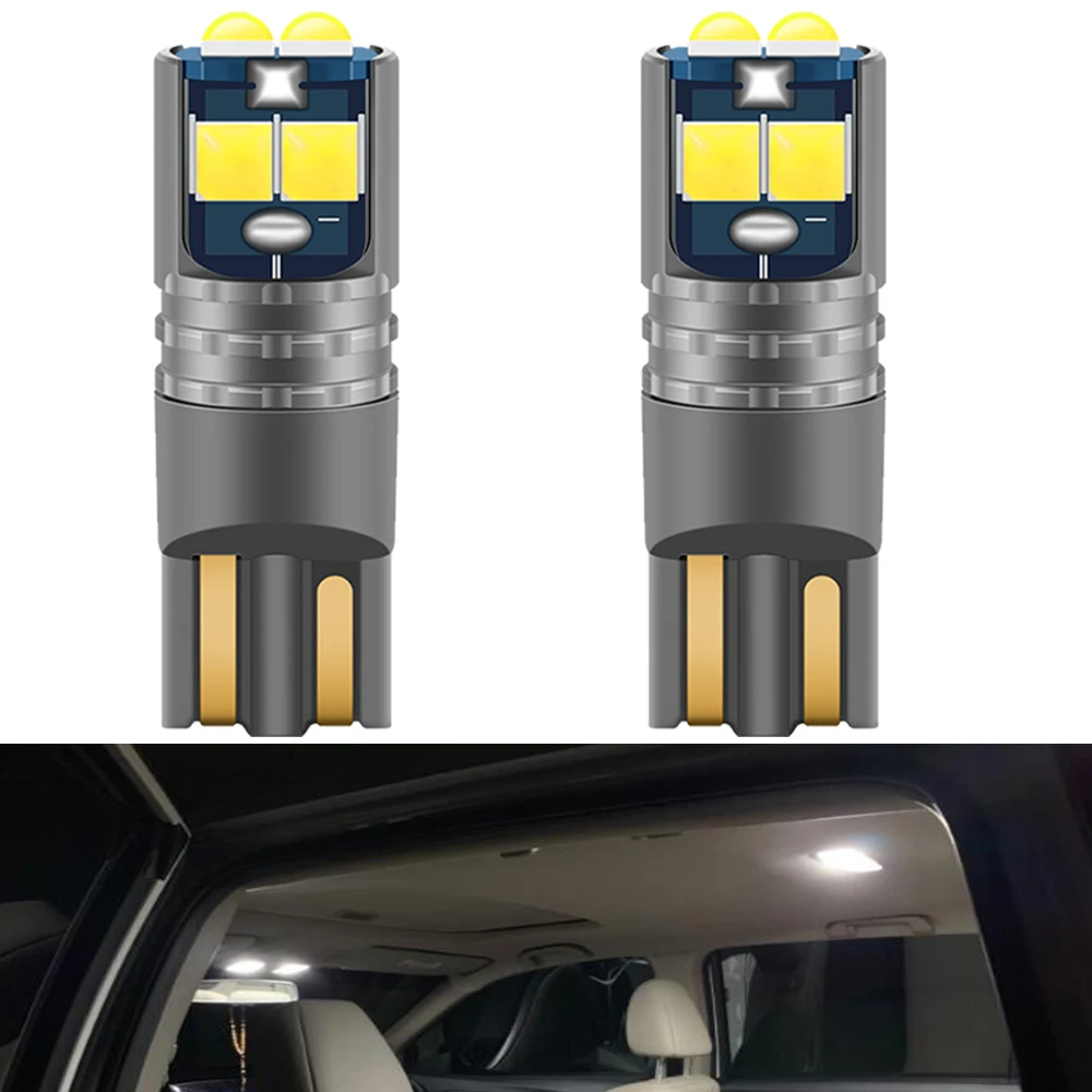 2 шт. T10 W5W светодиодные лампы 168 194 6SMD 3030 Автомобильный Интерьер Свет Поворотная сторона купол лампа для чтения номерной знак свет авто автомо...
2 шт. T10 W5W светодиодные лампы 168 194 6SMD 3030 Автомобильный Интерьер Свет Поворотная сторона купол лампа для чтения номерной знак свет авто автомо...