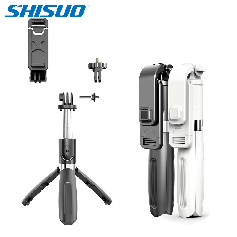 L02 Foldable Bluetooth Selfie Stick With Gopro Accessories Tripod Stand Stabilizer For Xiaomi Smartphones Action Camera iphone11
L02 Foldable Bluetooth Selfie Stick With Gopro Accessories Tripod Stand Stabilizer For Xiaomi Smartphones Action Camera iphone11