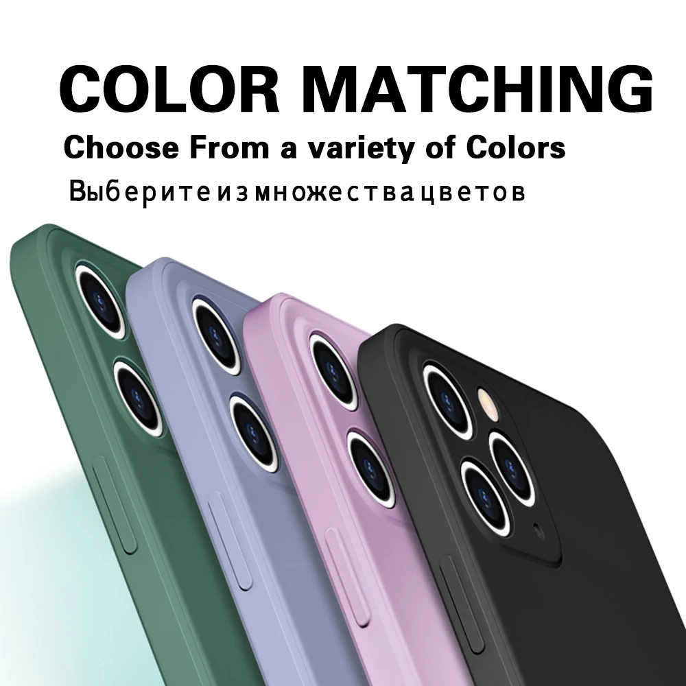 Original Silicone Phone Case for Iphone 11 12 Pro Max Case for Iphone XS Max X XR SE 2020 7 8 PLus Shockproof Cover Soft Cases
Original Silicone Phone Case for Iphone 11 12 Pro Max Case for Iphone XS Max X XR SE 2020 7 8 PLus Shockproof Cover Soft Cases