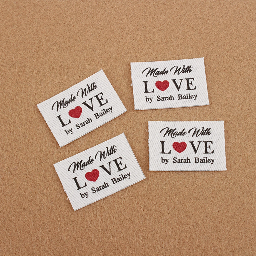 Ironing Labels, Custom Design, Clothing Tags, Personalized Name, Handmade, With Love, Logo, Gift, 100% Cotton (TB5359)
Ironing Labels, Custom Design, Clothing Tags, Personalized Name, Handmade, With Love, Logo, Gift, 100% Cotton (TB5359)