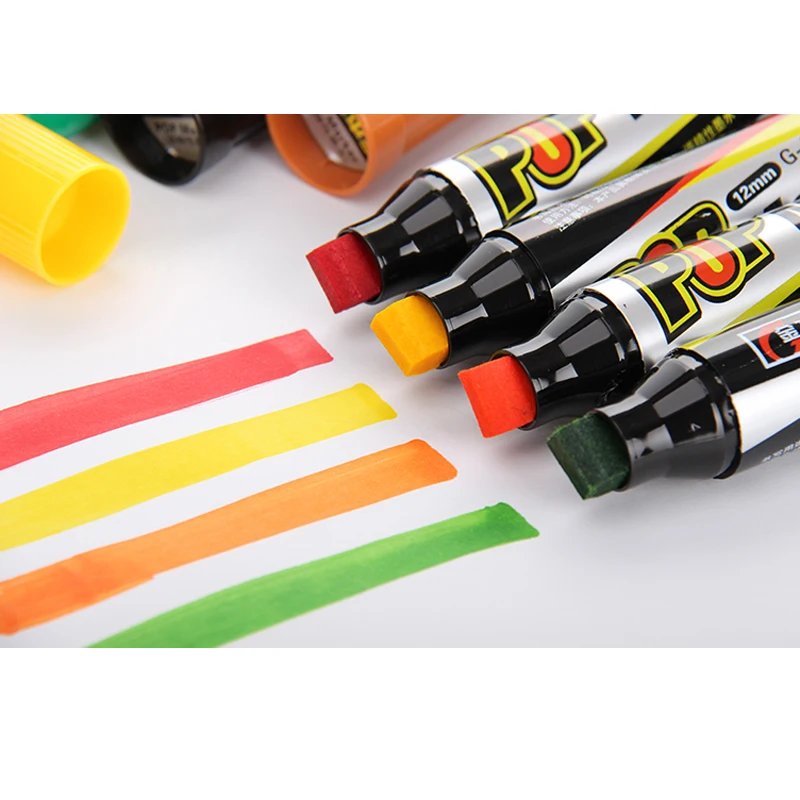 Climemo 12mm Whiteboard Paint Marker Rotuladores Markers Pen Permanent Waterproof Art Supplies DIY Comic Sketching Markers
Climemo 12mm Whiteboard Paint Marker Rotuladores Markers Pen Permanent Waterproof Art Supplies DIY Comic Sketching Markers