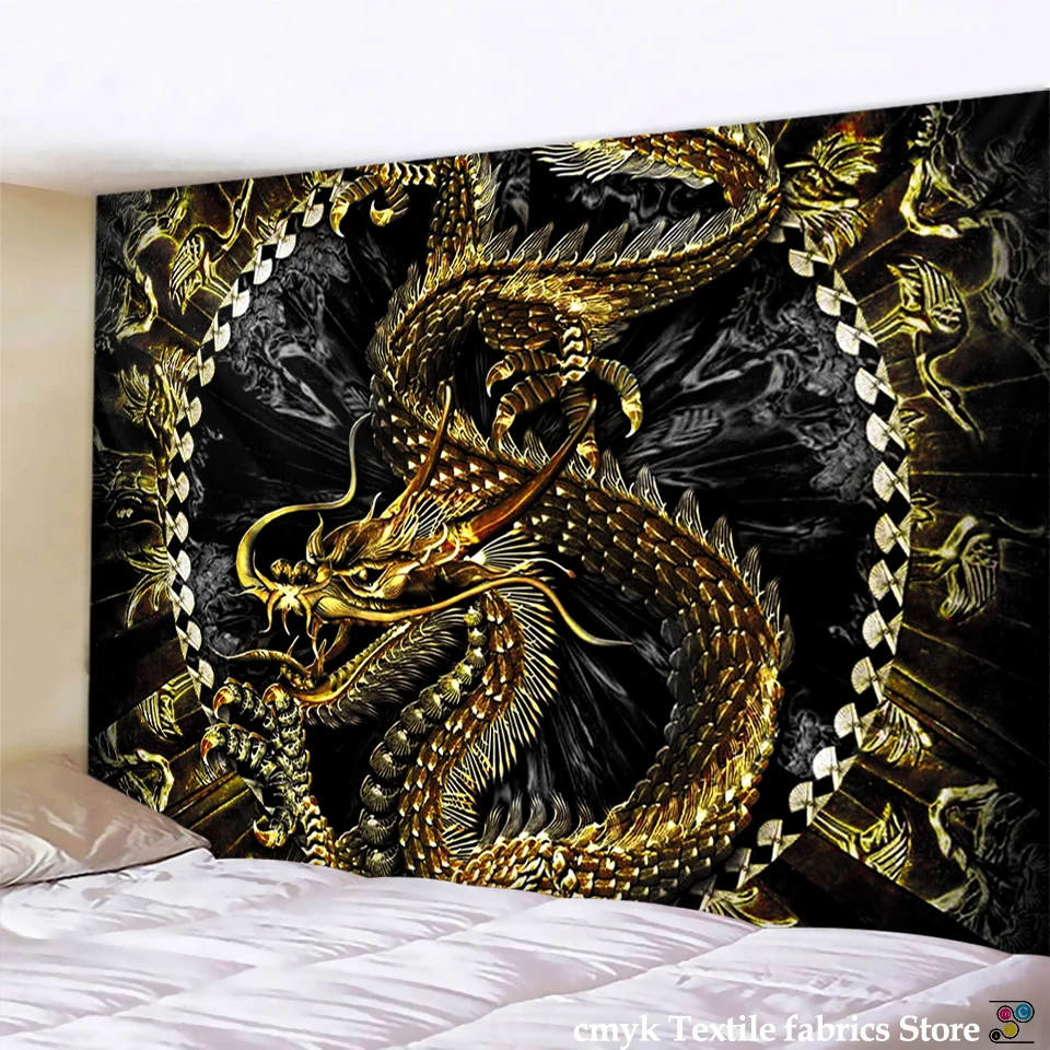 Chinese Dragon Totem Tapestry Cartoon Castle Wall Hanging Room Carpet Bedspread Beach Mat Tapis Home Decor Tapestries Art Home
Chinese Dragon Totem Tapestry Cartoon Castle Wall Hanging Room Carpet Bedspread Beach Mat Tapis Home Decor Tapestries Art Home
