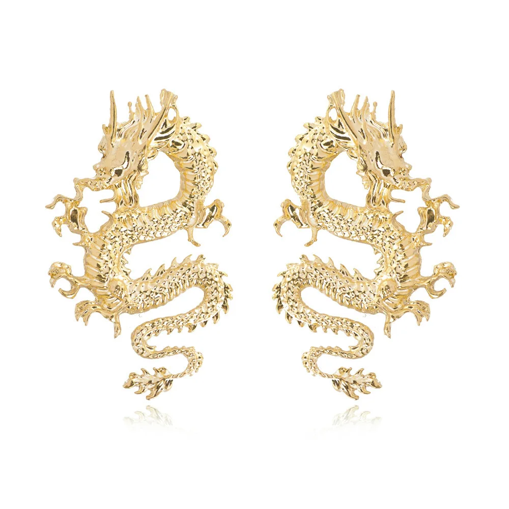 Chinese Dragon Dangle Earrings For Women Girls Retro Punk Animal Dragon Totem Statement Earrings Fashion Jewelry Gift
Chinese Dragon Dangle Earrings For Women Girls Retro Punk Animal Dragon Totem Statement Earrings Fashion Jewelry Gift