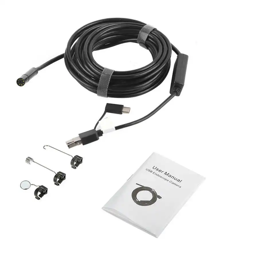 Эндоскоп USB2.0, водонепроницаемый, с 2-мегапиксельной камерой, 60 градусов, IP67, 5 метров, USB, OTG, 1 шт.
Эндоскоп USB2.0, водонепроницаемый, с 2-мегапиксельной камерой, 60 градусов, IP67, 5 метров, USB, OTG, 1 шт.