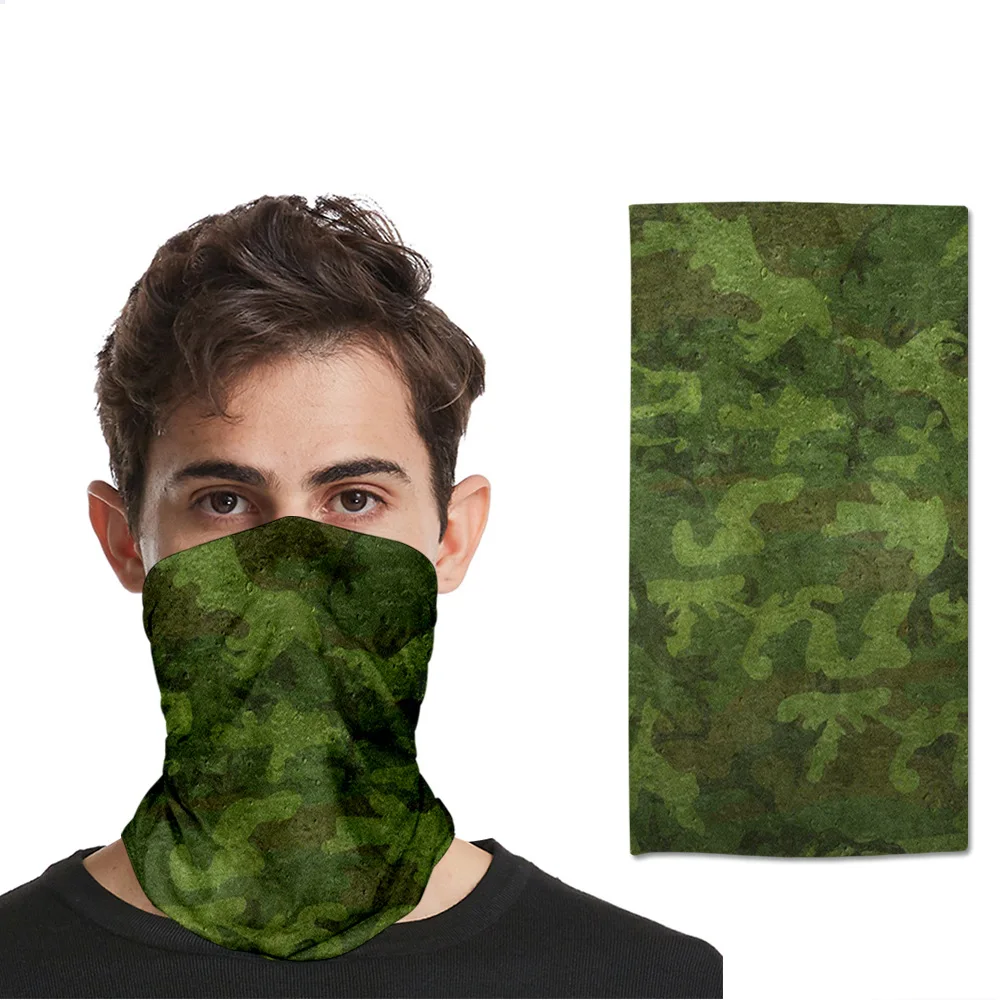 Camouflage 3D digital printing multi-functional sports scarf magic scarf outdoor sports men and women
Camouflage 3D digital printing multi-functional sports scarf magic scarf outdoor sports men and women