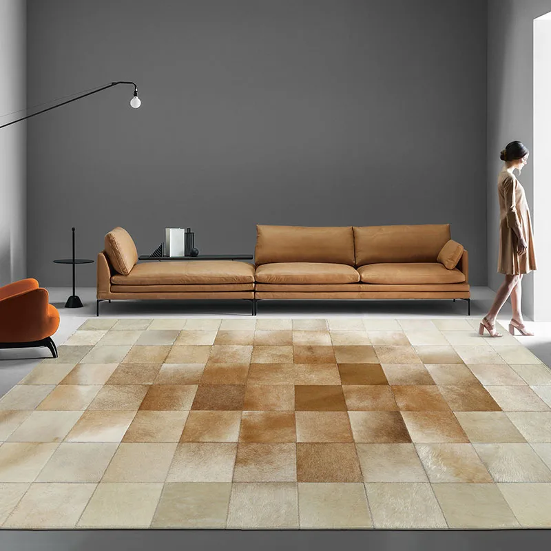 American Style Cowhide Patchwork Rug , Big Size Genuine Cow Skin Fur Carpet, Plaid Decorative Living Room Rug
American Style Cowhide Patchwork Rug , Big Size Genuine Cow Skin Fur Carpet, Plaid Decorative Living Room Rug