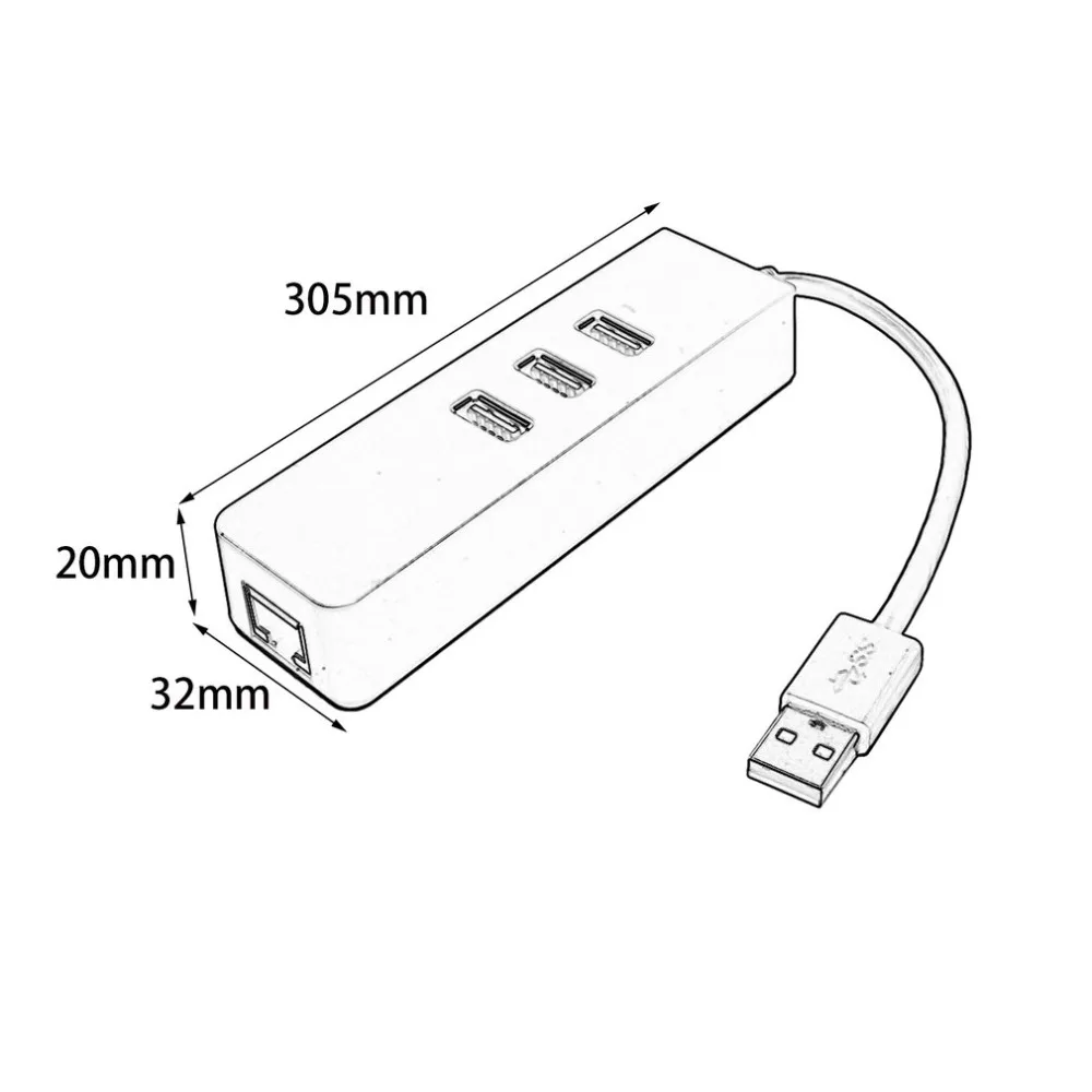 USB 3.0 Hub Gigabit Ethernet Lan RJ45 Network Adapter Hub with 3 Ports USB to RJ45 External Network Cable Splitter for Mac PC
USB 3.0 Hub Gigabit Ethernet Lan RJ45 Network Adapter Hub with 3 Ports USB to RJ45 External Network Cable Splitter for Mac PC