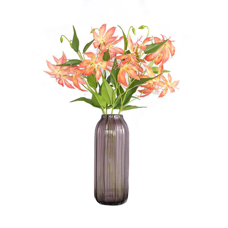 1 Pcs Silk Lily Fake Flower 3 Head Wedding Decoration House Plant White Lily Artificial Flower 74CM Home Decor 2020 New Arrive
1 Pcs Silk Lily Fake Flower 3 Head Wedding Decoration House Plant White Lily Artificial Flower 74CM Home Decor 2020 New Arrive
