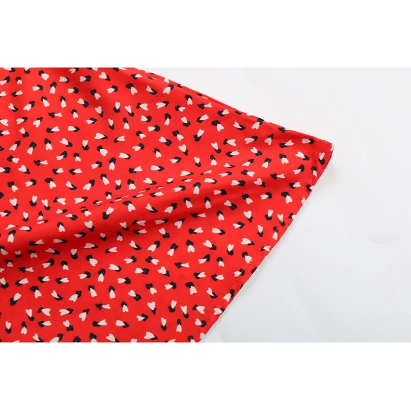 2021 Summer Women Dress New Sexy Red Robe Chiffon Ear Print Lace Up Pleated Suspender Dresses For Female Mini A-line Vestidos
2021 Summer Women Dress New Sexy Red Robe Chiffon Ear Print Lace Up Pleated Suspender Dresses For Female Mini A-line Vestidos