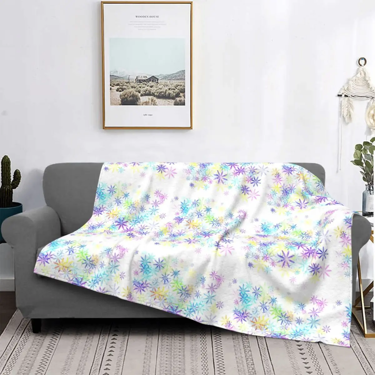 Manta de neón con flores y asteriscos, manta polar de franela supersuave y cálida de felpa con cielo brillante y estrellas, para
Manta de neón con flores y asteriscos, manta polar de franela supersuave y cálida de felpa con cielo brillante y estrellas, para