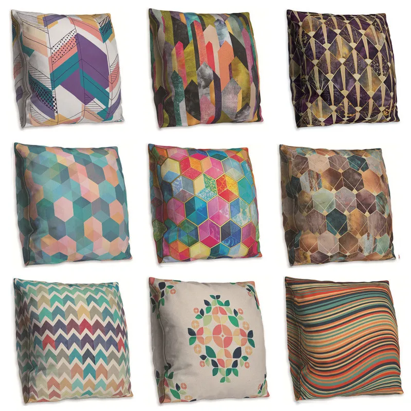Geometric Nordic Cushion Cover Decorative Cushion Throw Pillow Cover Double-Sides Cushion Case Sofa Bed Decorative Pillowcase
Geometric Nordic Cushion Cover Decorative Cushion Throw Pillow Cover Double-Sides Cushion Case Sofa Bed Decorative Pillowcase