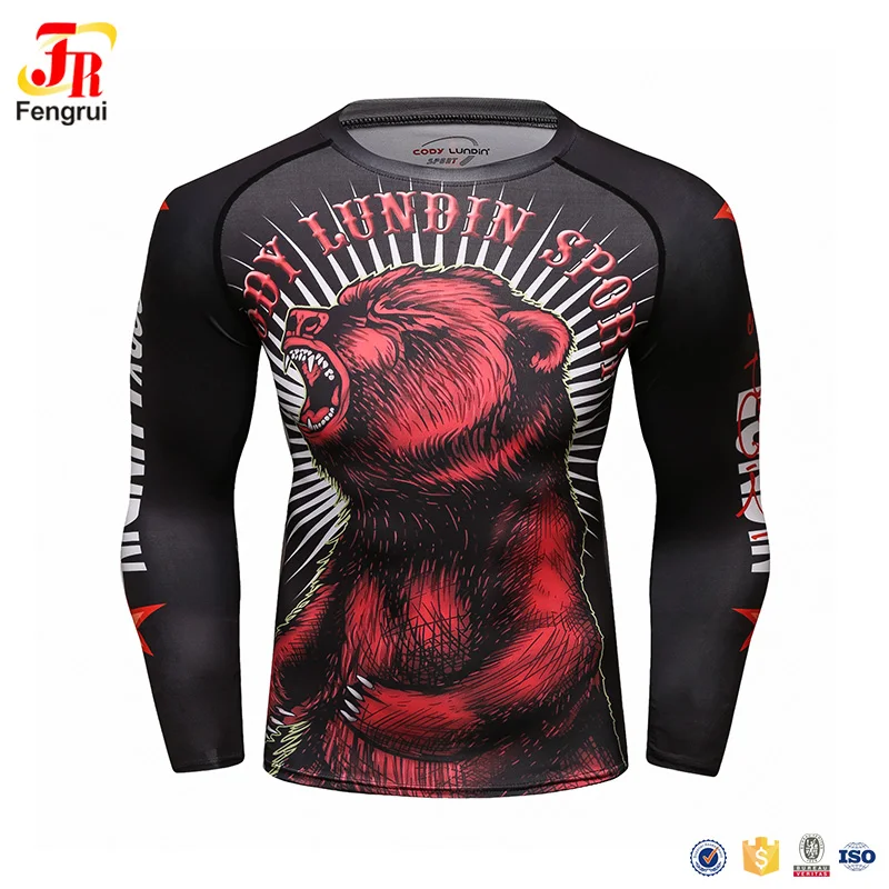Wholesale Sublimated Design Custom MMA Rash Guard Boxing Grappling Cycling Surfing Rash Guard
Wholesale Sublimated Design Custom MMA Rash Guard Boxing Grappling Cycling Surfing Rash Guard