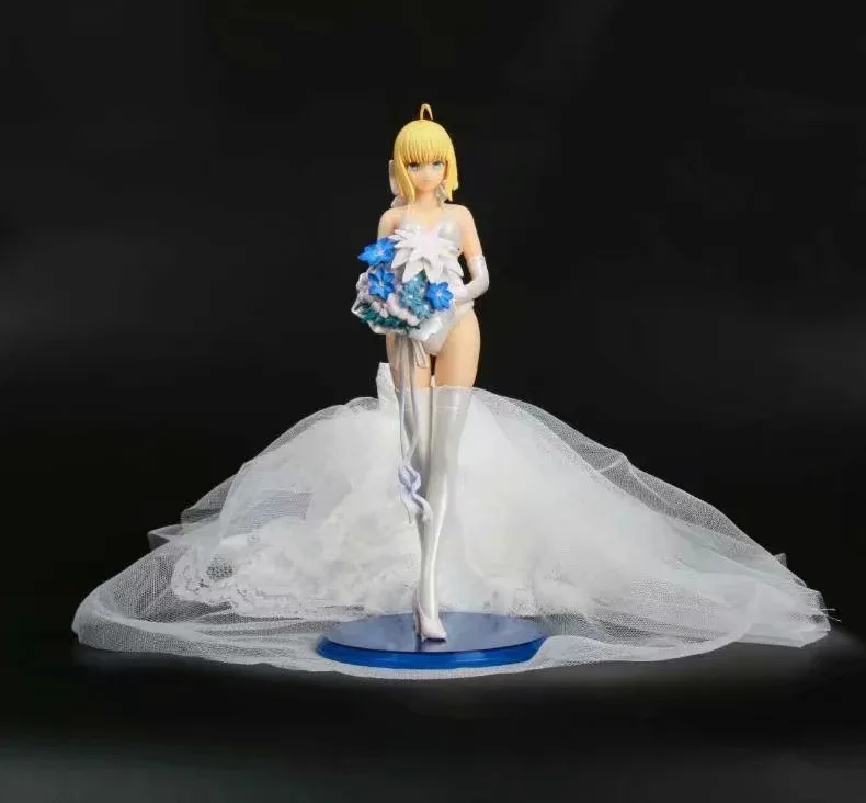 Anime 26cm Fate/Stay Night Saber 10th Royal Wedding Dress Ver. Action Figure Brinquedo Sexy Doll Figurine Model Toy
Anime 26cm Fate/Stay Night Saber 10th Royal Wedding Dress Ver. Action Figure Brinquedo Sexy Doll Figurine Model Toy