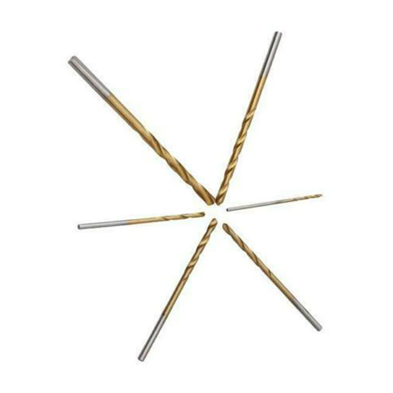 1-3mm Diameter HSS Straight Shank Auger Metal Wood Plastic Drill Bit Power Tool