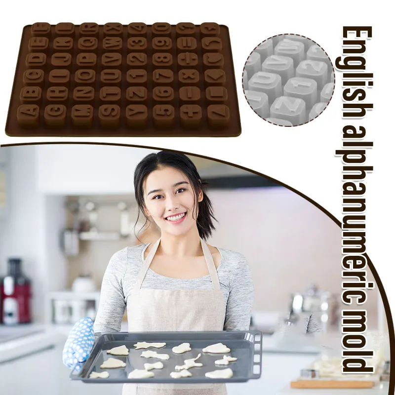Cake Silicone Mold Alphanumeric 48 Popsicles Fudge Chocolate Baking Pan Mold For Cake Decoration Kitchen Accessories Oven
Cake Silicone Mold Alphanumeric 48 Popsicles Fudge Chocolate Baking Pan Mold For Cake Decoration Kitchen Accessories Oven