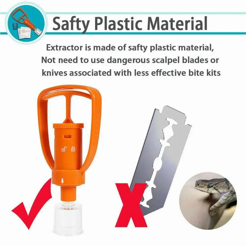 Outdoor Venom Extractor Pump Kit Vipers Bees Biting Emergency Survival Aid Tool Removal Rescue Tools First Safety Vacuum Po J3J5
Outdoor Venom Extractor Pump Kit Vipers Bees Biting Emergency Survival Aid Tool Removal Rescue Tools First Safety Vacuum Po J3J5