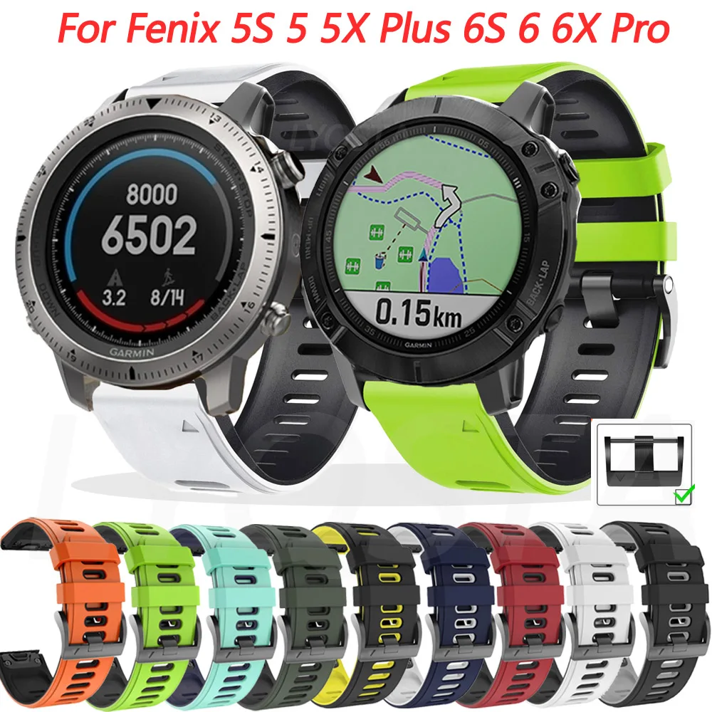 Ремешок силиконовый для смарт-часов Garmin Fenix 6 6S 6X Pro 5X 5 5S 3HR 935 D2 S60, 20 22 26 мм
Ремешок силиконовый для смарт-часов Garmin Fenix 6 6S 6X Pro 5X 5 5S 3HR 935 D2 S60, 20 22 26 мм
