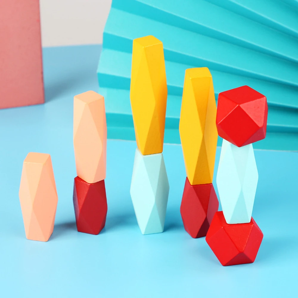 Colored Baby Toy Wooden Building Block Stone Creative Educational Toys Nordic Jenga Game Rainbow Stone Pine Beech Wooden Toy
Colored Baby Toy Wooden Building Block Stone Creative Educational Toys Nordic Jenga Game Rainbow Stone Pine Beech Wooden Toy