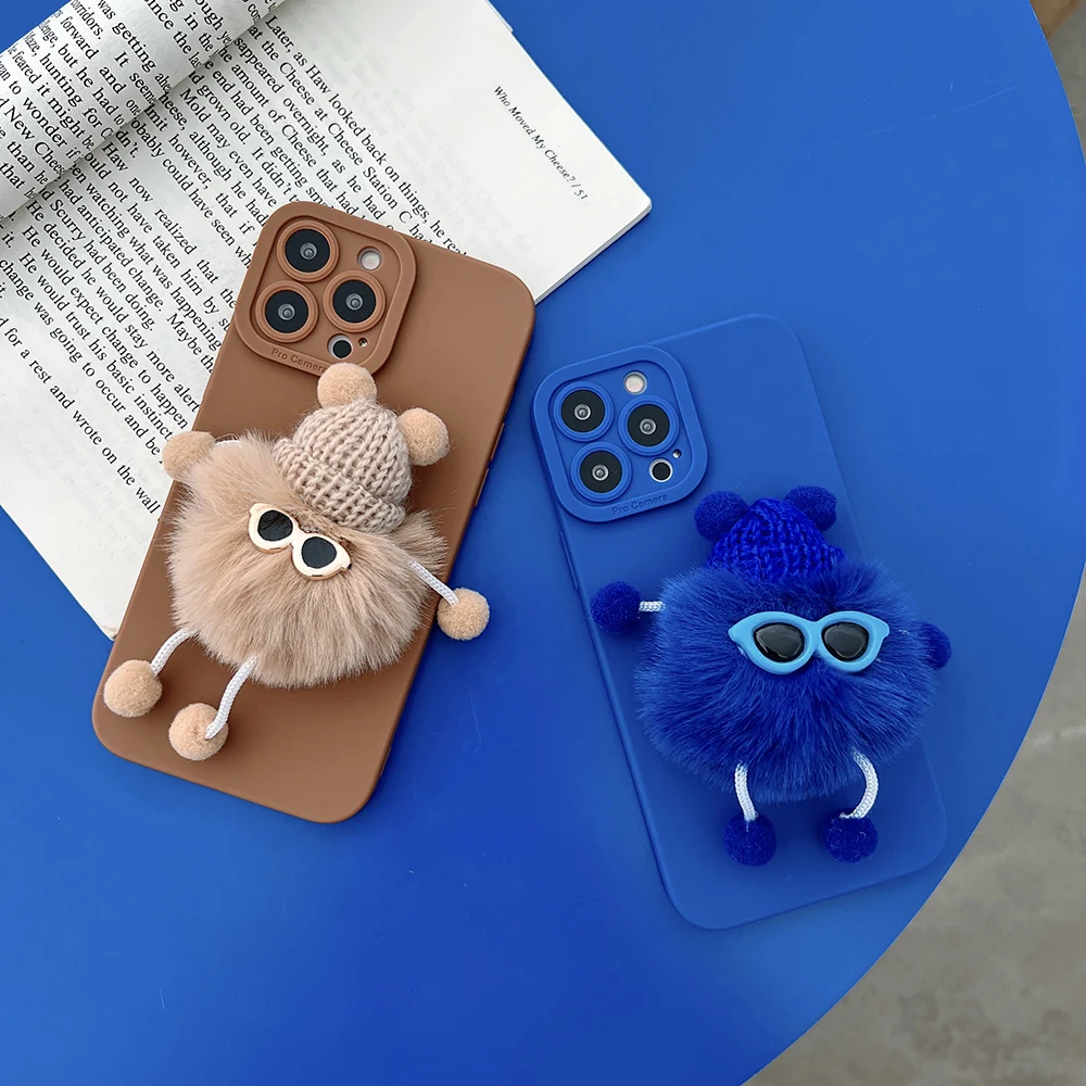 Cute Fur Ball Phone Case for IPhone 13 12 11 Pro Max Straight Side Liquid Silicone Soft Cover for Xs XR Max IPhone 8 7 Plus
Cute Fur Ball Phone Case for IPhone 13 12 11 Pro Max Straight Side Liquid Silicone Soft Cover for Xs XR Max IPhone 8 7 Plus