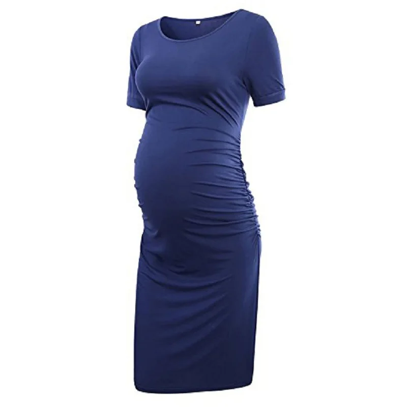 Women's Maternity Dress Nursing Nightgown For Breastfeeding Solid Color Short Sleeve O-neck Sleepwear Summer Maternity Clothes
Women's Maternity Dress Nursing Nightgown For Breastfeeding Solid Color Short Sleeve O-neck Sleepwear Summer Maternity Clothes