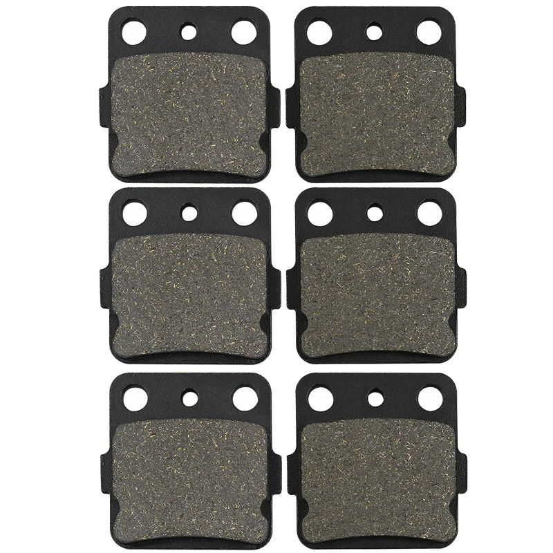 Передние и задние тормозные колодки для мотоцикла Yamaha YFM350 yfm 350 YFM Raptor 2004 2013 YFM660 660