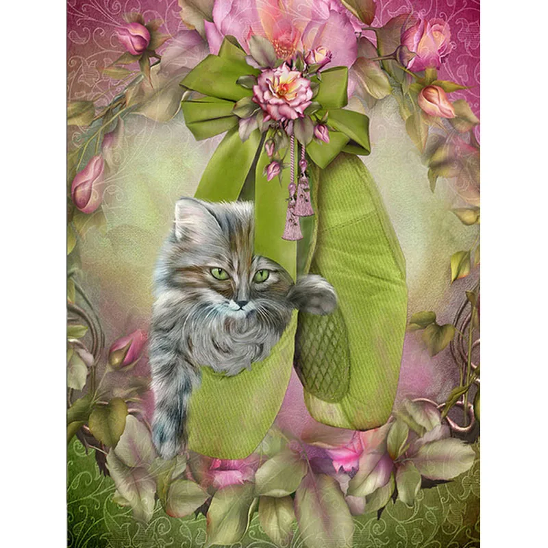 Diamond Painting Full Drill Cat Flower Diamond Embroidery Animals Diamond Mosaic Painting Cross Stitch Home Decoration
Diamond Painting Full Drill Cat Flower Diamond Embroidery Animals Diamond Mosaic Painting Cross Stitch Home Decoration