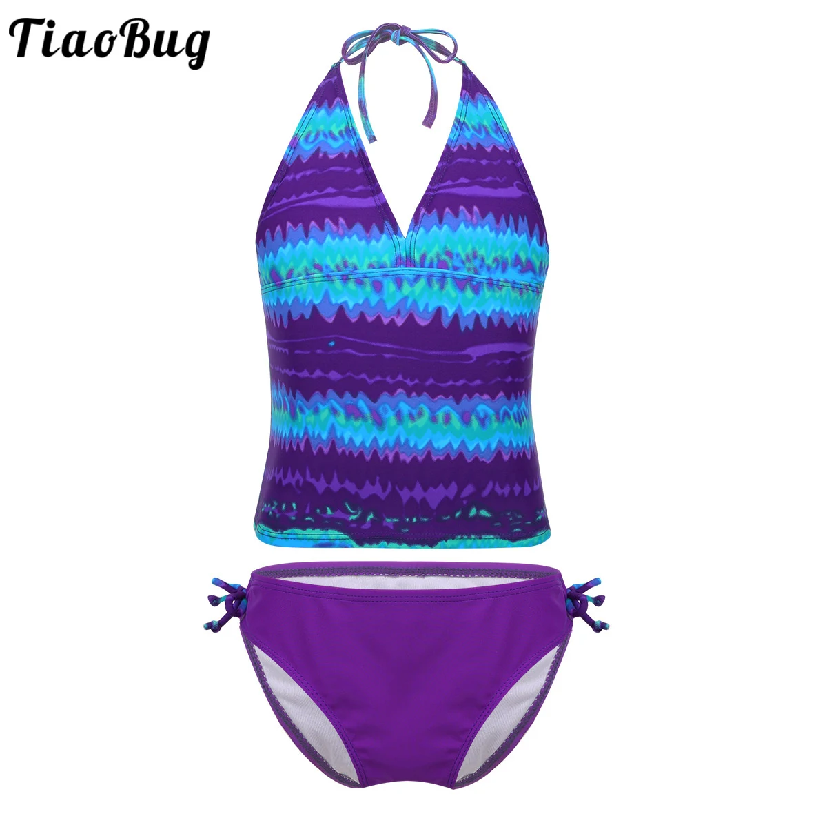 TiaoBug Mambo Tie-Dye Purple 2 Pieces Girls Kids Swimsuit Swimwear Beachwear Bathing Suits Beach Bikini
TiaoBug Mambo Tie-Dye Purple 2 Pieces Girls Kids Swimsuit Swimwear Beachwear Bathing Suits Beach Bikini