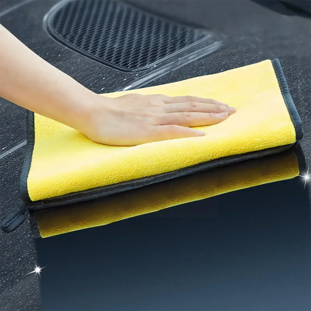 

Extra Soft Car Wash Microfiber Towel Car Cleaning Drying Cm Car Care Cloth Never WashTowel Detailing Cloth Scrat Car 40x40 V9T2