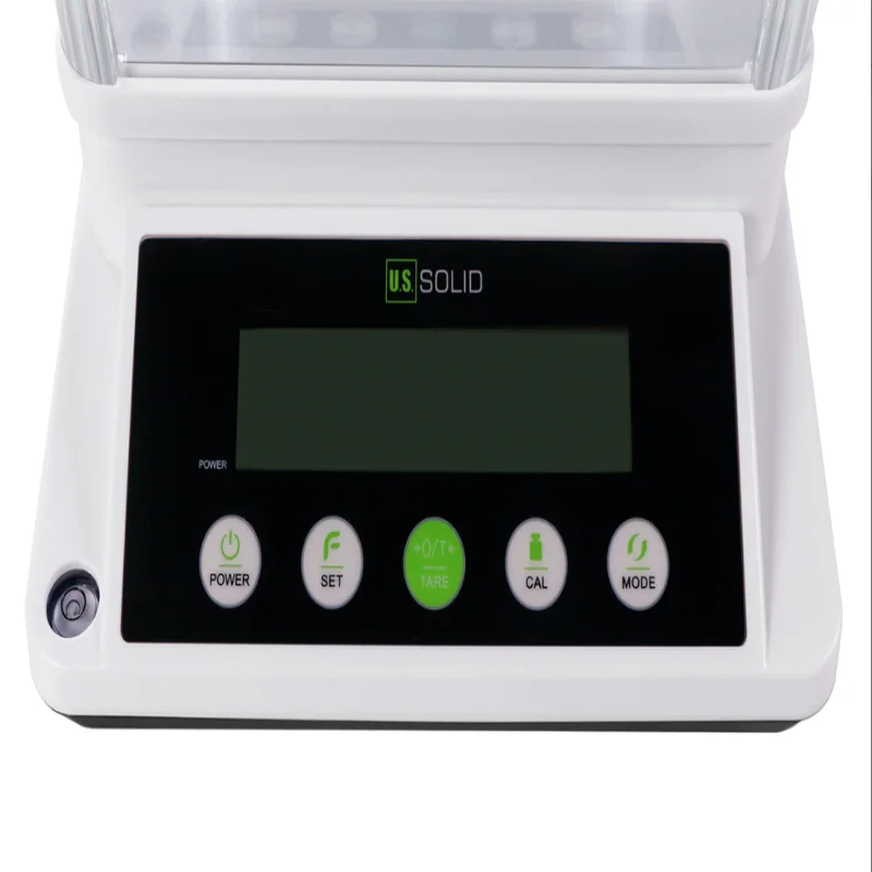U.S. Solid 0.001 g Precision Balance Digital Lab Scale 1 mg Analytical Electronic Balance with 2 LCD Screens, 310 g x 0.001g
U.S. Solid 0.001 g Precision Balance Digital Lab Scale 1 mg Analytical Electronic Balance with 2 LCD Screens, 310 g x 0.001g