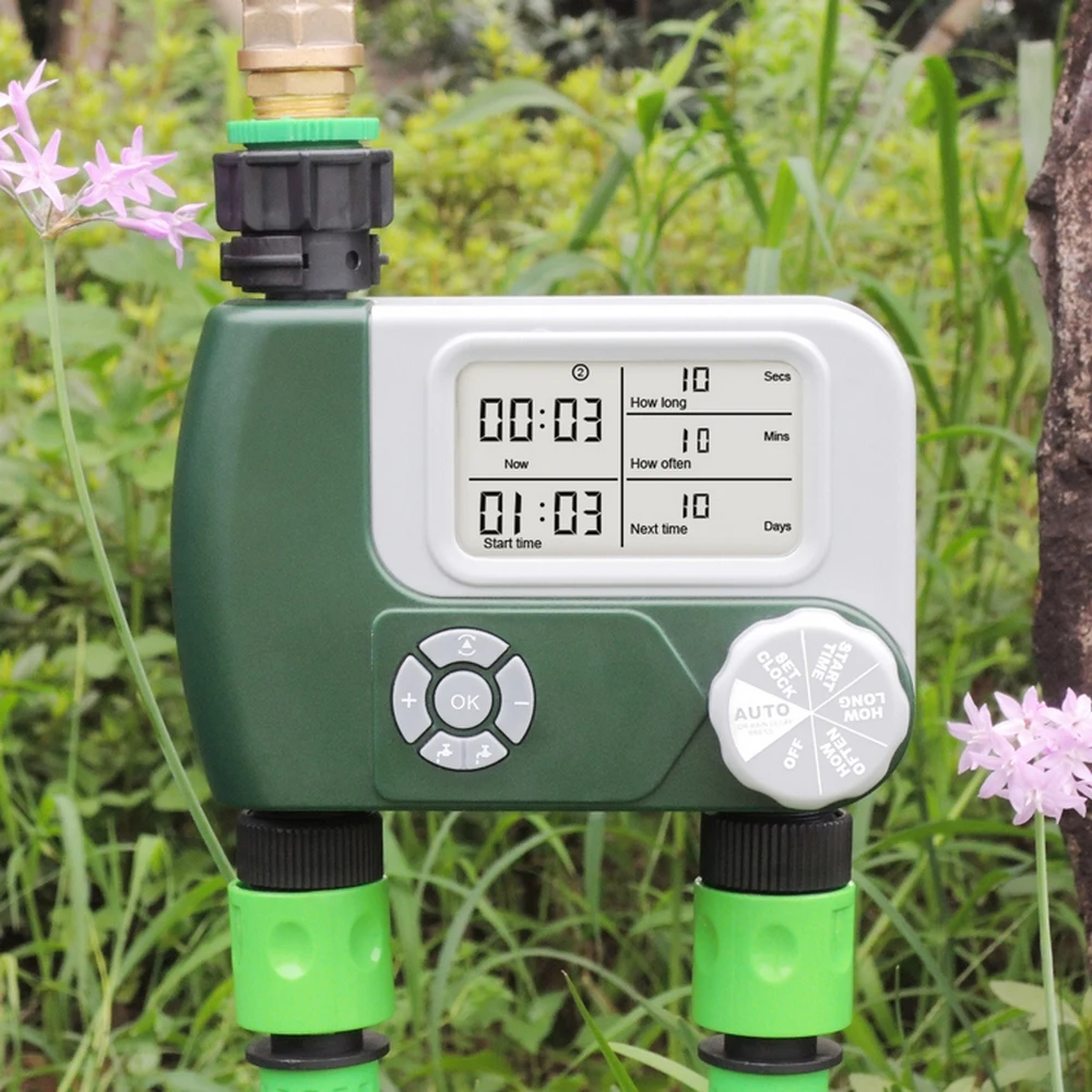 Garden Automatic Timing Waterer Digital Display Waterproof Sprinkler Irrigation Timer Watering Irrigation Timing Controller
Garden Automatic Timing Waterer Digital Display Waterproof Sprinkler Irrigation Timer Watering Irrigation Timing Controller