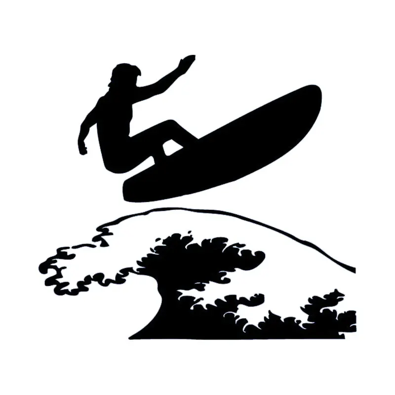 Ersonalized Surfing Flip Up The Waves Car Sticker PVC High-quality Accessories Reflective Sunscreen Waterproof Decal13cm * 15cm
Ersonalized Surfing Flip Up The Waves Car Sticker PVC High-quality Accessories Reflective Sunscreen Waterproof Decal13cm * 15cm