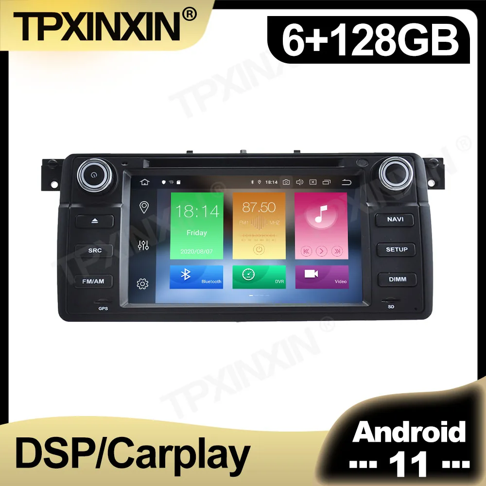 128GB Android 11 Car Radio For BMW E46 M3 Coupe 318 /320 1998 - 2006 Multimedia Auto Video DVD Player Navigation Stereo GPS 2din
128GB Android 11 Car Radio For BMW E46 M3 Coupe 318 /320 1998 - 2006 Multimedia Auto Video DVD Player Navigation Stereo GPS 2din