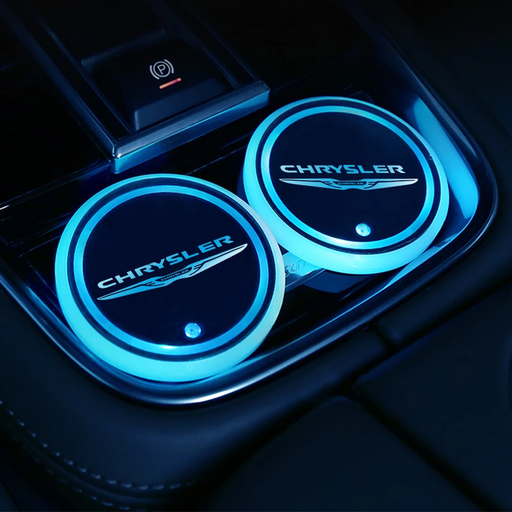 2 шт. для Chrysler 300c 300 200 200c Pacifica Sebring ST JS Voyager RT цветная (RGB) Автомобильные брелки с