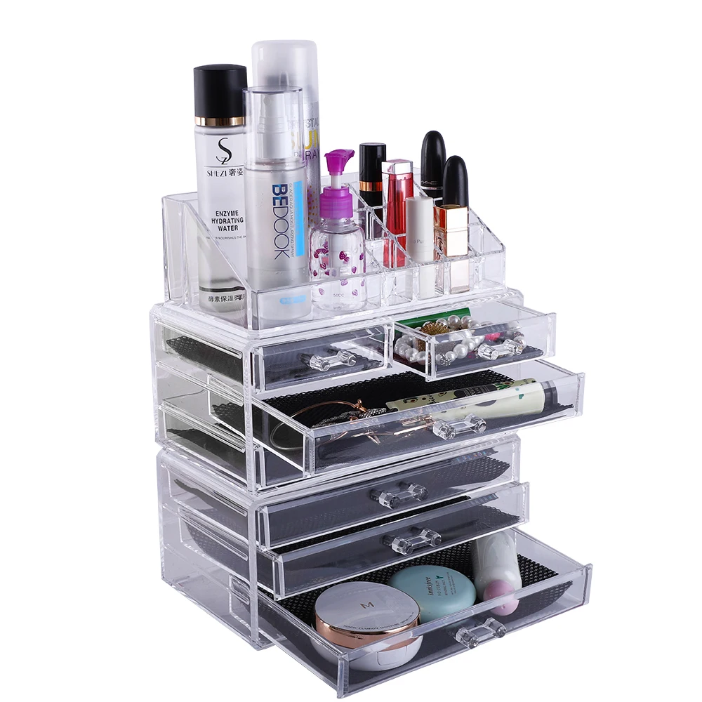 Cosmetics Storage Rack Box Clear Acrylic Makeup Organizer Lipstick Nail Polish Holder Women Makeup Tools Box
Cosmetics Storage Rack Box Clear Acrylic Makeup Organizer Lipstick Nail Polish Holder Women Makeup Tools Box