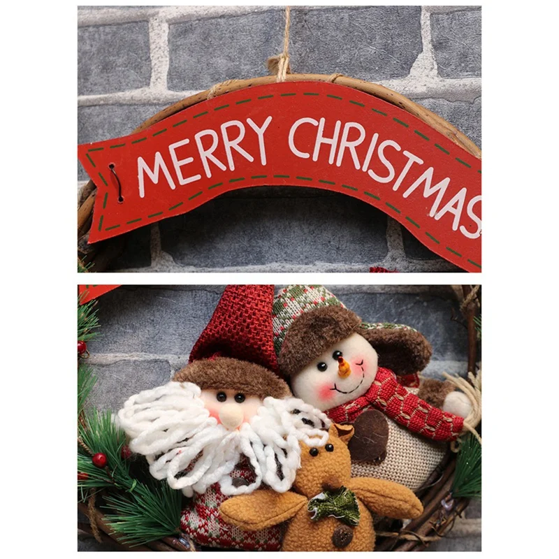 Christmas Wreath for Front Door Wreaths Christmas Decorations Seasonal Home Decor for New Year Front Door Ornaments
Christmas Wreath for Front Door Wreaths Christmas Decorations Seasonal Home Decor for New Year Front Door Ornaments