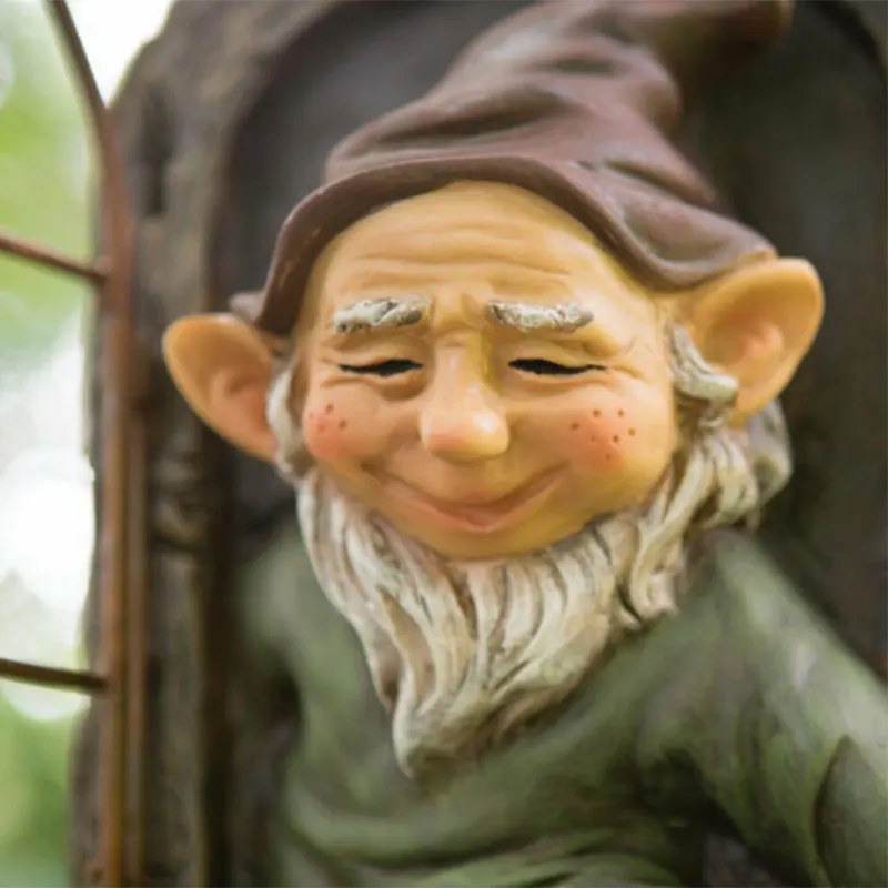 Gnome Leave The Window Whimsical Tree Sculpture Garden Decoration Mini Garden Gnome indoor Outdoor Ornament P7Ding
Gnome Leave The Window Whimsical Tree Sculpture Garden Decoration Mini Garden Gnome indoor Outdoor Ornament P7Ding