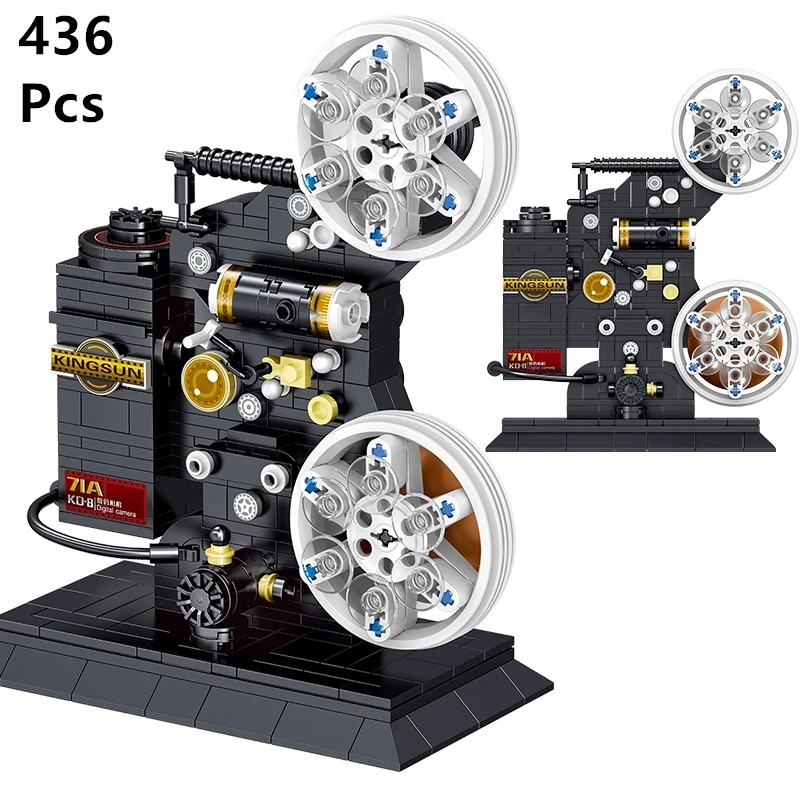 High-tech Retro Camera Building Blocks Video Camera Bricks DIY Set Assembly Educational Toys Birthday Gift For Children
High-tech Retro Camera Building Blocks Video Camera Bricks DIY Set Assembly Educational Toys Birthday Gift For Children