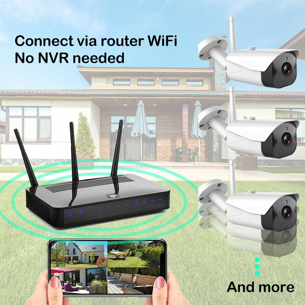 LDYE Security Camera System CCTV Wifi 2MP Night Vision Two Way Audio Outdoor Waterproof Monitoring Camera Security System Kit
LDYE Security Camera System CCTV Wifi 2MP Night Vision Two Way Audio Outdoor Waterproof Monitoring Camera Security System Kit