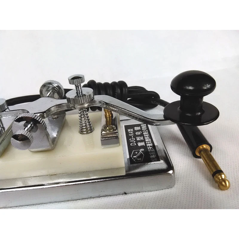K4 Heavy Electric Key CW Short Wave Electric Key Morse Code Telegraph Key Military Room Escape Movie Props Electric Key 
K4 Heavy Electric Key CW Short Wave Electric Key Morse Code Telegraph Key Military Room Escape Movie Props Electric Key