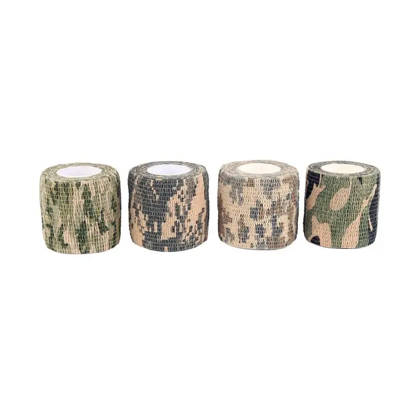 4.5m Camouflage Sport Self Adhesive Elastic Bandage Wrap Tape Elastoplast For Knee Support Pads Finger Ankle Palm Fastshipping
4.5m Camouflage Sport Self Adhesive Elastic Bandage Wrap Tape Elastoplast For Knee Support Pads Finger Ankle Palm Fastshipping