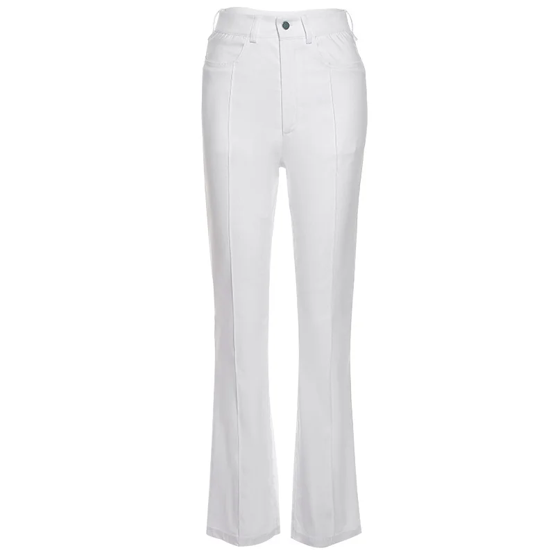 Shestyle White Flare Pants Women 2021 Summer Hollow Out Pockets Elastic Skinny Push Up Slim Casual Office Lady New Trousers
Shestyle White Flare Pants Women 2021 Summer Hollow Out Pockets Elastic Skinny Push Up Slim Casual Office Lady New Trousers